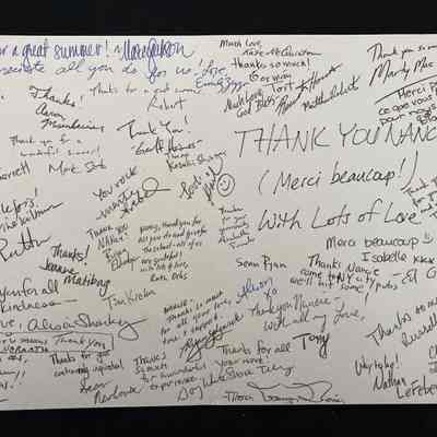 Thank You Card to Nancie