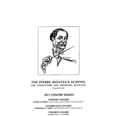 2011 Symphony Concert Programs