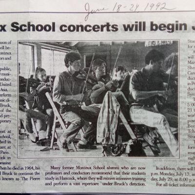 1992 concerts begin