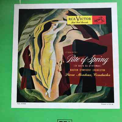 Stravinsky Rite of Spring; Boston Symphony Orchestra; Pierre Monteux Conducting