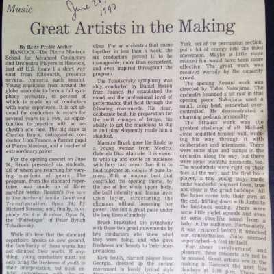 1990 June concert review