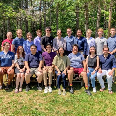2022 Conductors: Back row: Neal Gittleman (guest teacher), Ryan Farris, Andrian Harabaru, Phillip Larroque, Kin (Desmond) Siu, Leandro Cardoso, Wayland Whitney, Daren Weissfisch, Emmanuelle Lambert-lemoine, Sasha Kandybin, Zachary Banks
Front row: Geoffrey Baker, Kara Piatt, Jiawen Frank Song, Eduardo de la Vega Garza, Tiffany Lu, Allion Salvador, Misaki Joyce Anne Hall, Joseph Morag
