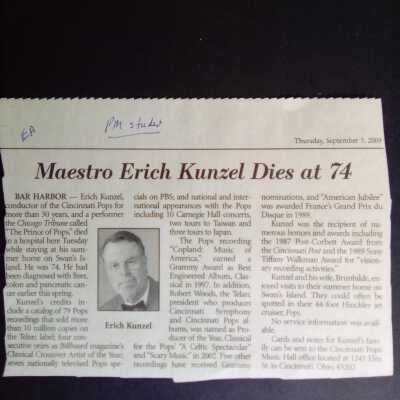 Kunzel death