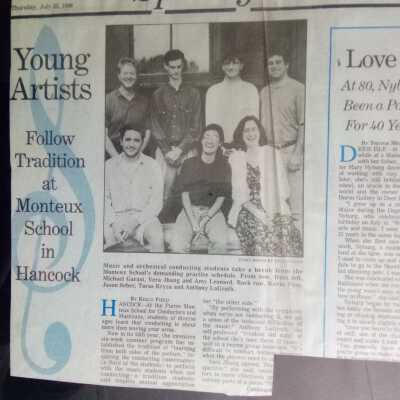 Young artists (1998 Ellsworth American article)