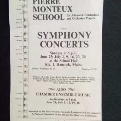 1989 concert announcement