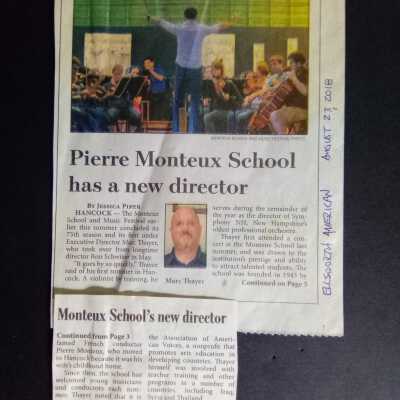 Marc Thayer new director 2018