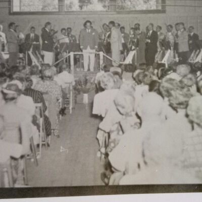 Pierre Monteux and the Domaine Orchestra (ca. 1950)