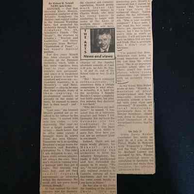 Robert Newall Article in Bangor Daily News
