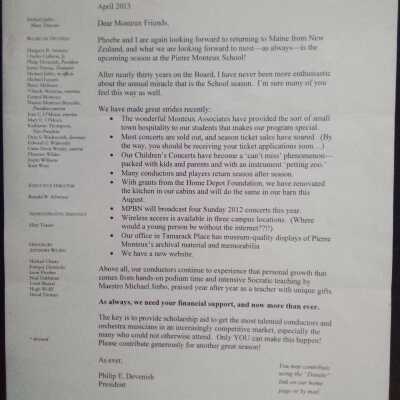 2013 Annual Fund-raising Campaign