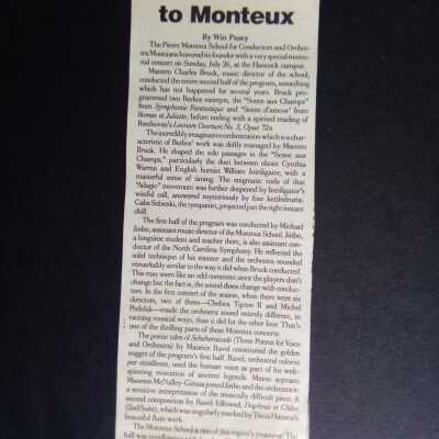 1992 memory concert announcement