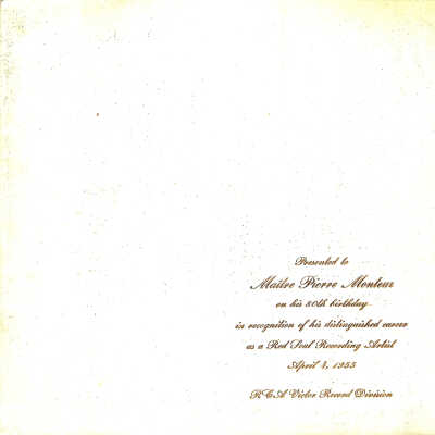 BERLIOZ: BENVENUTO CELLINI (OVERTURE)