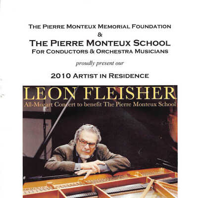 Leon Fleisher Artist in Residence (2010)