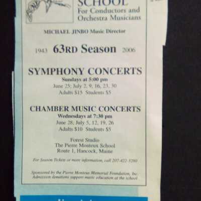 2006 concert announcement