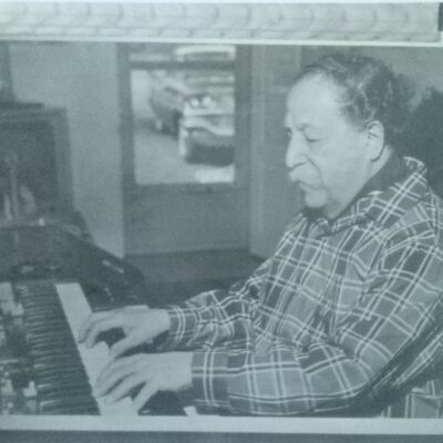 Pierre Monteux at the organ