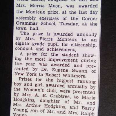 School awards Monteux prize