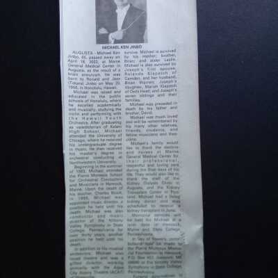 Jinbo Obituary
