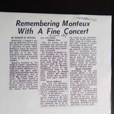 1967 August concert review