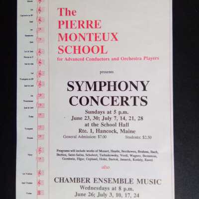 1991 concert poster
