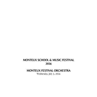 Chamber Programs