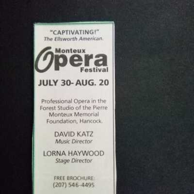 Captivating – Monteux Opera Festival