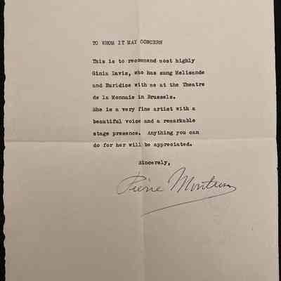 Davis Recommendation Letter II 1956