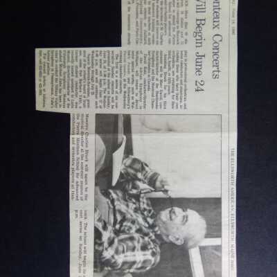 1990 June concert announcement