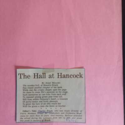 The hall