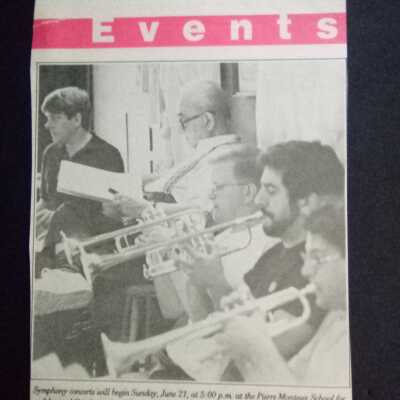 Concerts begin (1992)