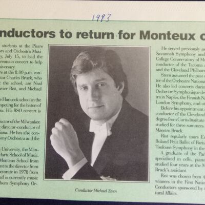 Conductors return to celebrate school's 50th anniversary