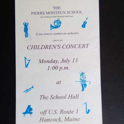 Children's concert