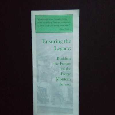 Ensuring the Legacy Campaign (brochure)