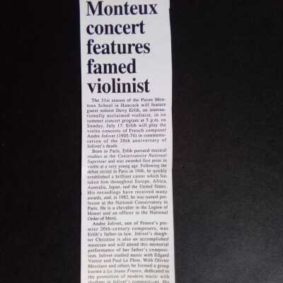 Guest violinist (David Erlih) [1994]