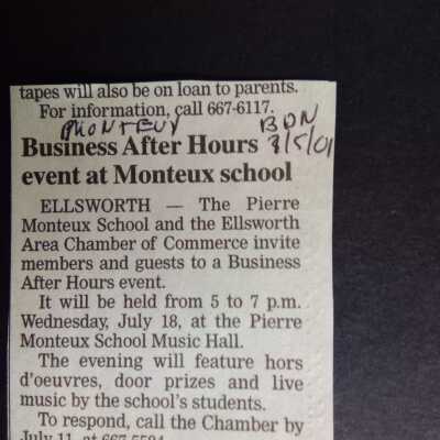 2001 chamber after hours