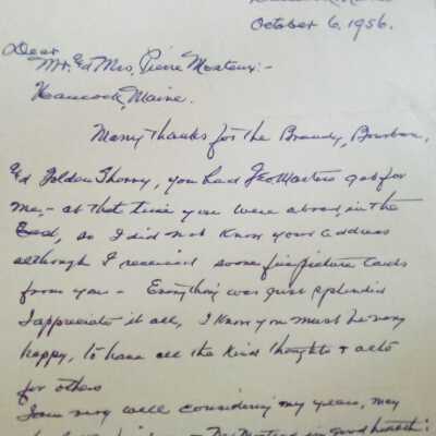 Correspondence