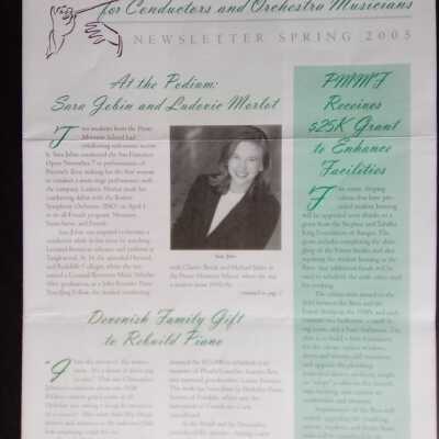 Newsletter spring 2005