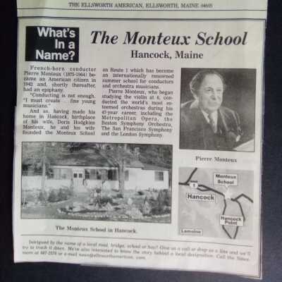 Monteux school