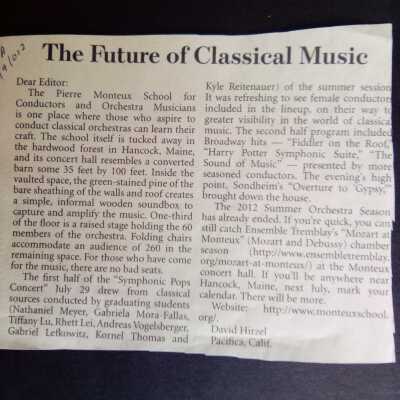 2012 letter to the editor