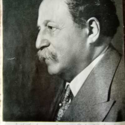 Pierre Monteux photo signed for Keith Sutherland