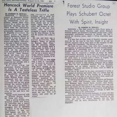 1967 August concert review