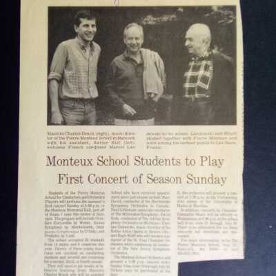 1988 concert announcement