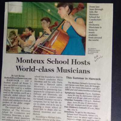 Monteux School Hosts World-class Musicians [2006]