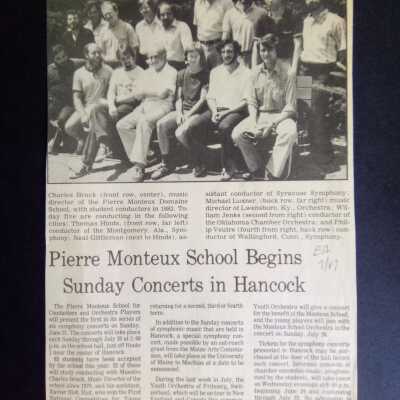 1987 concerts begin