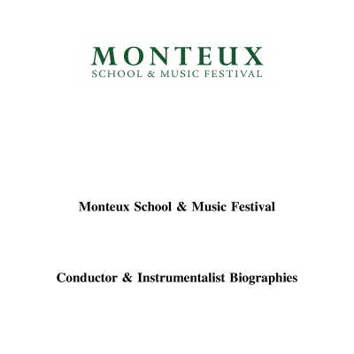 Monteux Festival Orchestra 2021