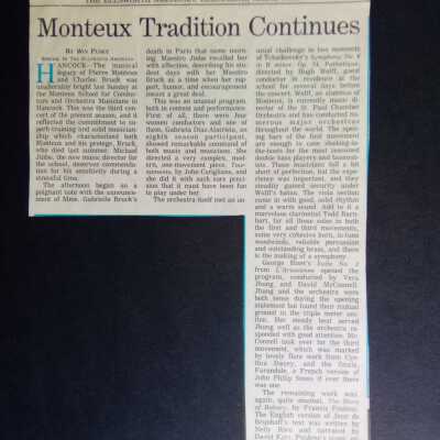 1996 July concert review