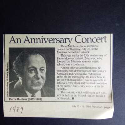 Anniversary concert (1989)