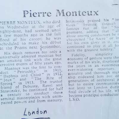 PM Obit – London