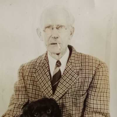 Eugene E. Hodgkins, father of Doris