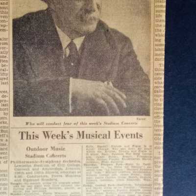 1946 stadium concert