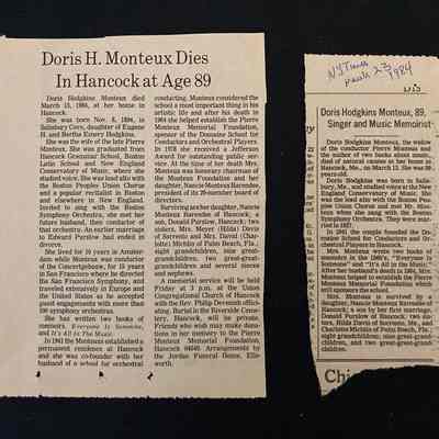 Doris Obituary Entries