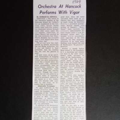 1969 concert review